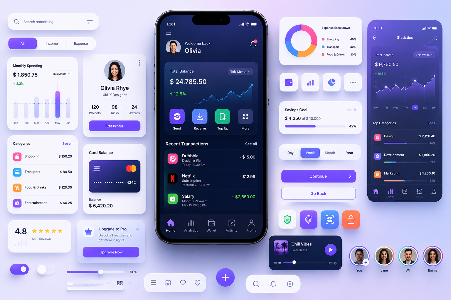 Mobile App UI Design